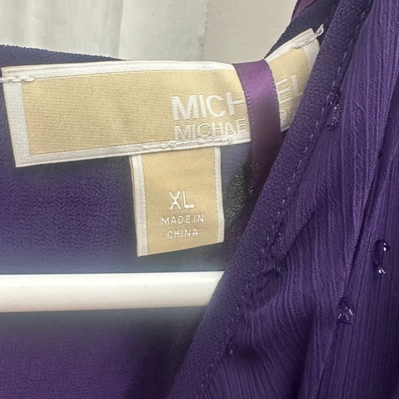 3 for $20 Sale – Mix & Match | Bundle Any 3 Michael Kors Dark Purple top XL - Picture 4 of 4